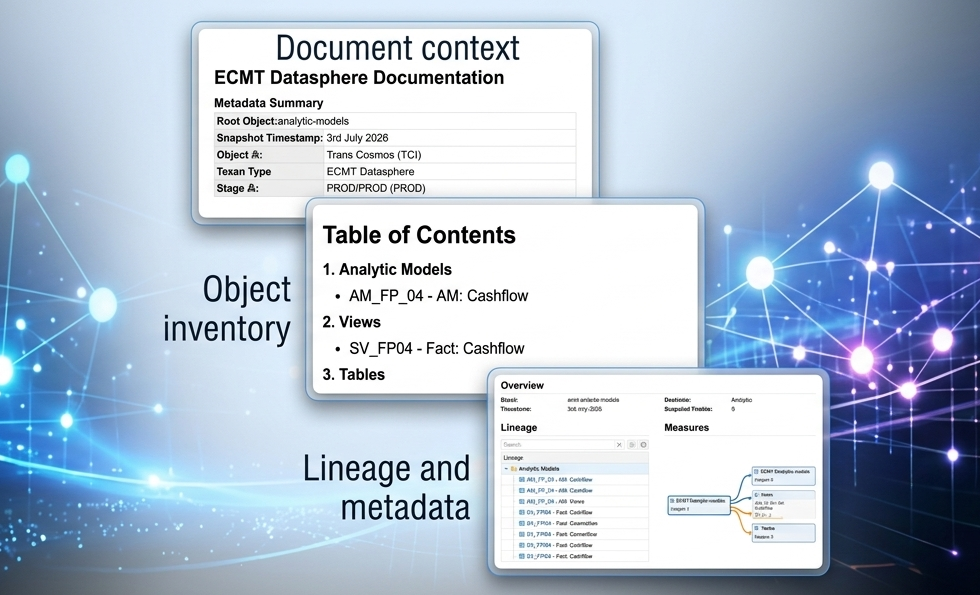 Generated PDF overview